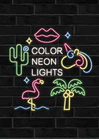 Color neon lights