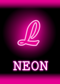 L-Neon Pink-Initial