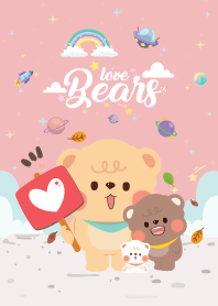 ลูกหมีตัวอ้วน เลิฟๆ กาแล็กซี่ พิงค์เลดี้