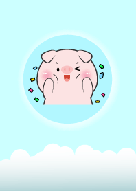 Simple So Lovely Pig Theme