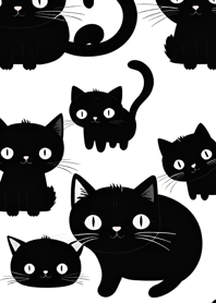 超かわいい 黒猫 9MeXz