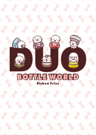 DUO-BOTTLE WORLD-Bichon Frise