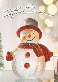 brown Stylish Snowman 02_2