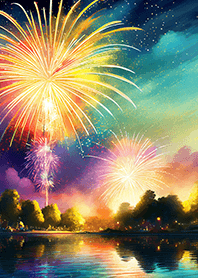 Beautiful Fireworks Theme#3084