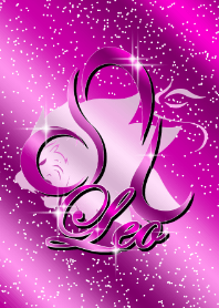 Zodiac signs Leo2 purple