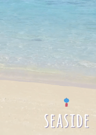 海濱 風鈴'紫色的'