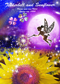 願いが叶う✨ティンカーベルと向日葵