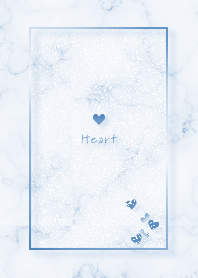 Marble and Heart2 blue09_2