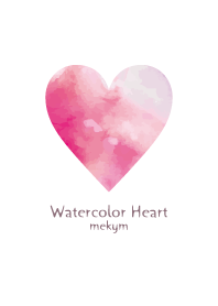Watercolor Heart -SIMPLE- 16