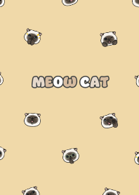 neko head5 - yellow