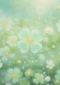Clover leaves bring good luck(JP)