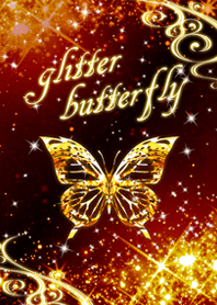 glitter butterfly~キラキラ蝶～