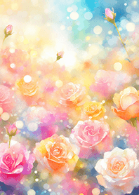 薔薇(バラ)の花の着せかえ(R5982)