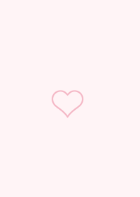 heart simple//dull pink