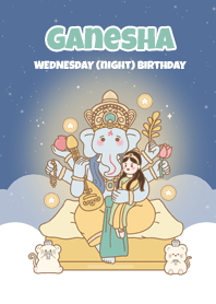 พระพิฆเนศปางสำหรับคนเกิดวันพุธกลางคืน