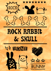 Rock rabbit and skull note