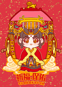 眾神明主題-媽祖鑾轎護眾生 天天保佑您2-2