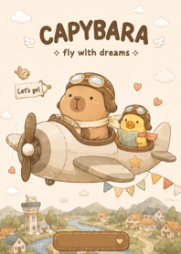 Capybara Around the Sky
