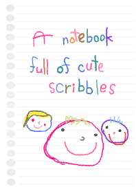 A notebook full of cute scribbles 3