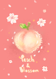 Peach and Blossom