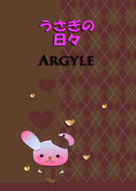 Rabbit daily<Argyle>
