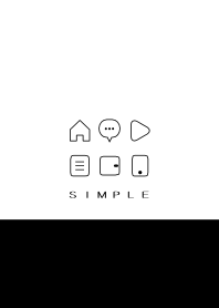 SIMPLE(black white)V.1586b