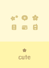 Cherry blossoms-Yellow