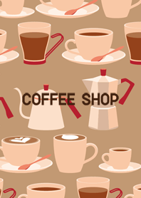コーヒーショップ (ラズベリーモカ)