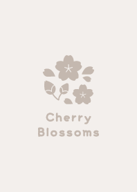 Cherry Blossoms4<Beige>