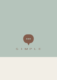 SIMPLE(beige green)V.1421b