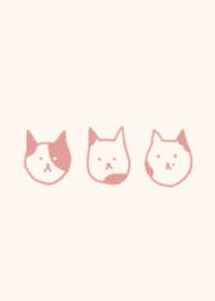 LOOSE CAT/BICOLOR/PINK