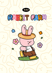 Cute little rabbit farm.