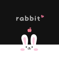Rabbits. Apple [Black]