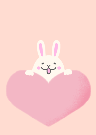 White rabbit-Chan(pink)