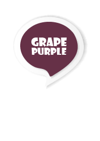 Grape Purple Button In White V.3 (JP)