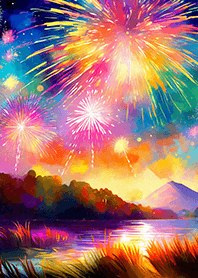 Beautiful Fireworks Theme#396