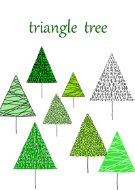 三角ツリー・グリーン