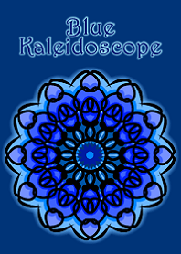 Blue Tone Kaleidoscope