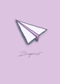 Blueprint: Paper Airplane (Lilac ver.)