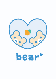 Bear Lemon - Blue