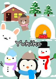 ゆきこ☆ほっこりかわいい冬の着せかえ