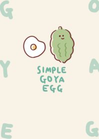 simple Goya Medamayaki beige.