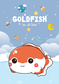 Goldfish Ocean Soft Blue
