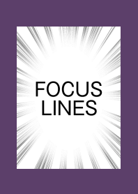 集中線の着せかえ/ディープパープル