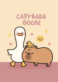 Capybara and Goose!