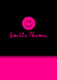 SMILE THEME -BLACK&PINK-
