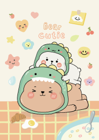 Bear cutie dino minimal
