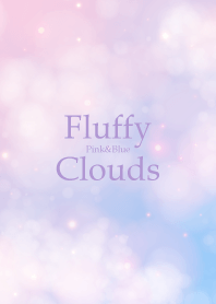 Fluffy Clouds Pink&Blue 25