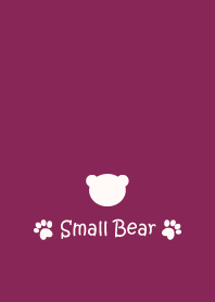 Small Bear *DarkRaspberry*