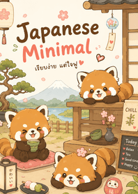 Japanese Cozy Red Panda